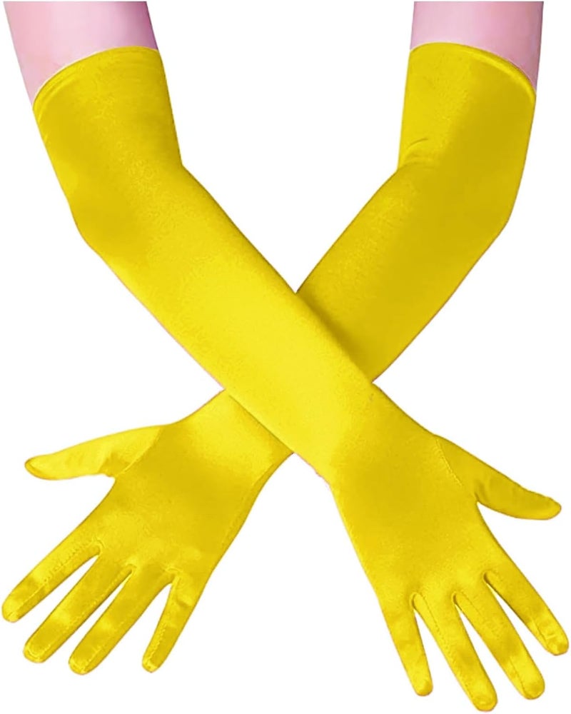 Papoopy Women Gloves for for Wedding, Tea Party, Cosplay, Costume - Image 1